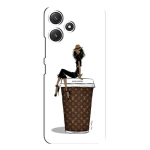 Чохли Луі Вітон для Xiaomi POCO M6 (AlphaPrint - LOUIS VUITTON) (кава LOUIS VUITTON)