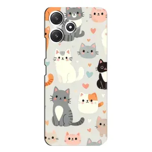 Чохол з малюнком кіт на Xiaomi POCO M6 (Колаж котів)