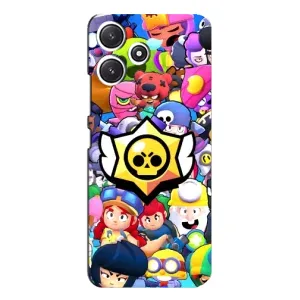 Чехол для Xiaomi POCO M6 Бравл Старс (VPrint)