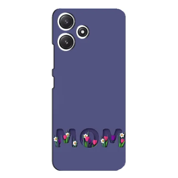Чохол з принтом «Мама в квітах» для Xiaomi POCO M6 Чохол з принтом «Мама в квітах» для Xiaomi POCO M6