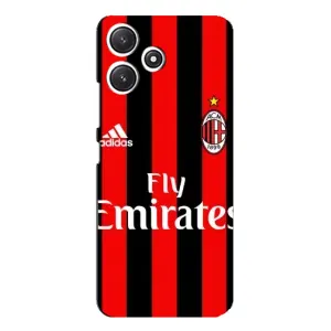 Чехлы для Xiaomi POCO M6 (VPrint) - Футбольные клубы (Milan)