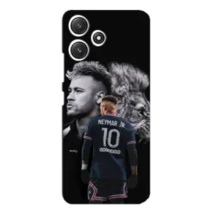 Чохол Неймар для Xiaomi POCO M6 (AlphaPrint) (Неймар Лев)