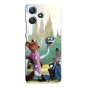 Чохол з принтом «Герої мультфільму Зоотрополіс» для Xiaomi POCO M6