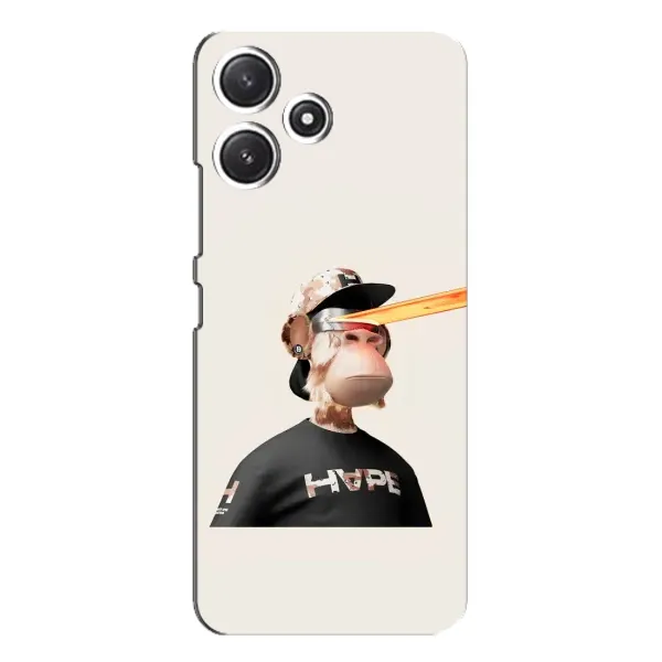 Чохол з принтом «мавпа NFT в окулярах» для Xiaomi POCO M6 Чохол з принтом «мавпа NFT в окулярах» для Xiaomi POCO M6