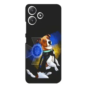 Чохли з картинкою собаки Патрон для Xiaomi POCO M6 (AlphaPrint) (Патрон собачка)