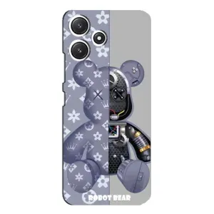Крутые Чехлы Луи Виттон для Xiaomi POCO M6 (AlphaPrint) (Робот Мишка)
