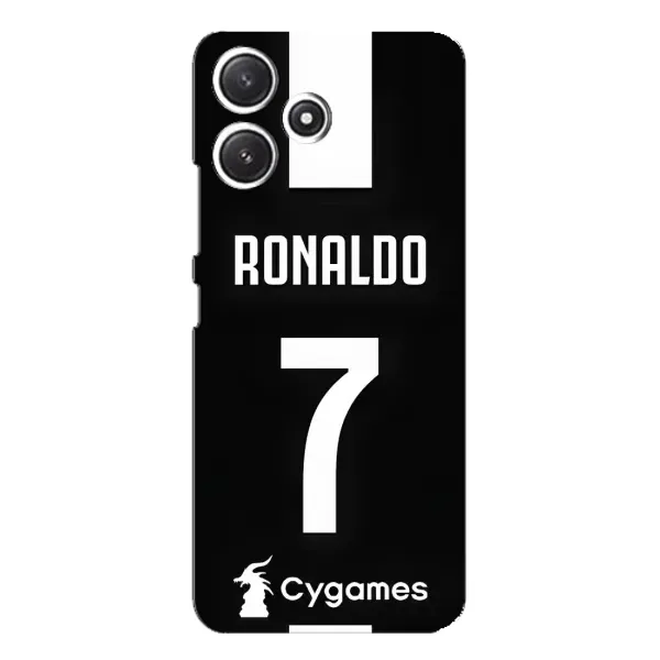 Чохол з принтом «RONALDO 7» для Xiaomi POCO M6 Чохол з принтом «RONALDO 7» для Xiaomi POCO M6