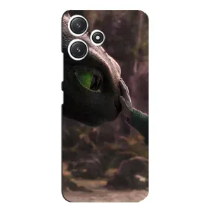 Чехол как приручить дракона на Xiaomi POCO M6 (Сцена с драконом)