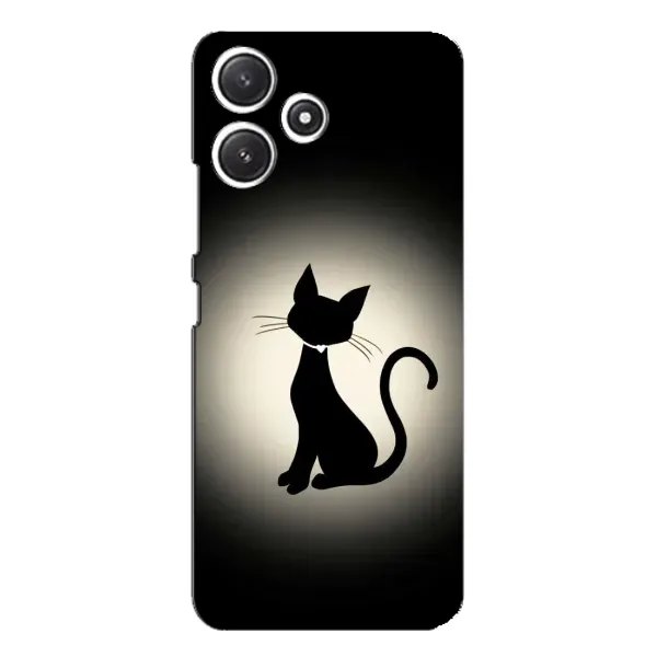 Чохол з принтом «Силует котика» для Xiaomi POCO M6 Чохол з принтом «Силует котика» для Xiaomi POCO M6