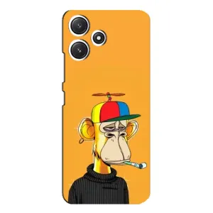 Чехлы с Обезьянами NFT для Xiaomi POCO M6 (AlphaPrint) (Скучающая Обезьяна NFT)