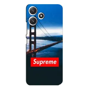 Чохол з принтом «Стиль Supreme» для Xiaomi POCO M6