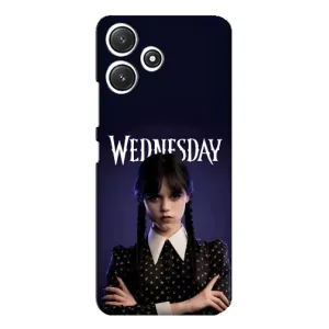 Чехлы Венсдей на Xiaomi POCO M6 Уэнсдей (AlphaPrint) (Wednesday)