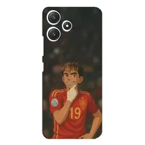 Чохол з футболістом Ламін Ямаль Xiaomi POCO M6 (Ямаль аніме)