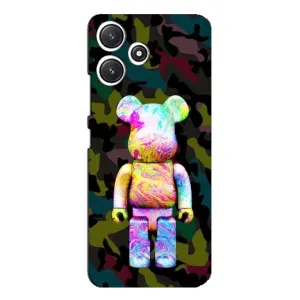 Чохол з принтом «Яскравий Bearbrick» для Xiaomi POCO M6