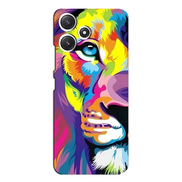 Чохол з принтом «Яскравий Лев» для Xiaomi POCO M6