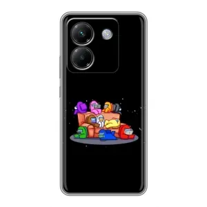 Чохли Амонг Ас для Xiaomi Poco M7 Pro 5G (AlphaPrint) (Амонг-ас)