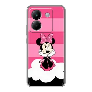 Эксклюзивный чехол для Xiaomi Poco M7 Pro 5G (AlphaPrint - Мультяшные) (Девочка Maus)