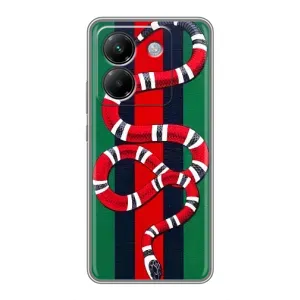 Чехлы ГУЧЧИ для Поко М7 Про 5G (AlphaPrint) (Gucci змия)