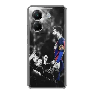 Чехлы Месси для Xiaomi Poco M7 Pro 5G (AlphaPrint) (Lionel Messi)