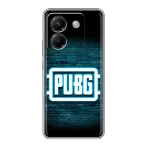 Чехол PUBG для Поко М7 Про 5G (AlphaPrint) (Лого PUBG)