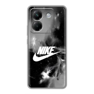 Чехол для Xiaomi Poco M7 Pro 5G - с принтом Найк (AlphaPrint) (Лого Найк)