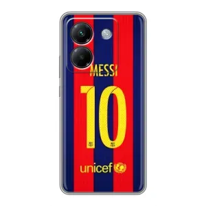 Чехлы Месси для Xiaomi Poco M7 Pro 5G (AlphaPrint) (Messi Barca 10)