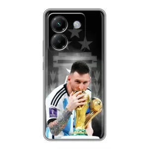 Чехлы для Xiaomi Poco M7 Pro 5G (Leo чемпион) (AlphaPrint) (Месси Чемпион)