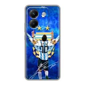 Чехлы для Xiaomi Poco M7 Pro 5G (Leo чемпион) (AlphaPrint) (Месси сборная)