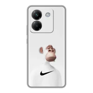 Чехлы с Обезьянами NFT для Xiaomi Poco M7 Pro 5G (AlphaPrint) (обезьяна NFT Nike)