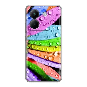 Чехлы (ART) Цветы на Xiaomi Poco M7 Pro 5G (VPrint) (Семицветик)