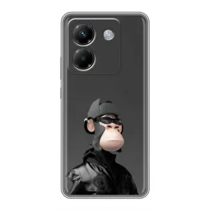 Чехлы с Обезьянами NFT для Xiaomi Poco M7 Pro 5G (AlphaPrint) (стильная обезьяна NFT)