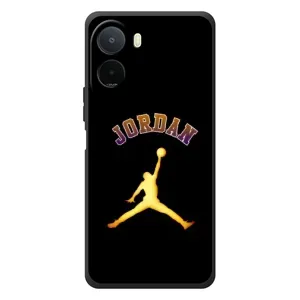 Чехлы для Xiaomi POCO M7 - с картинкой JORDAN (AlphaPrint) (Jordan Gold)
