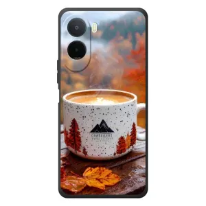 Чехол с принтом «Кофе на природе» для Xiaomi POCO M7