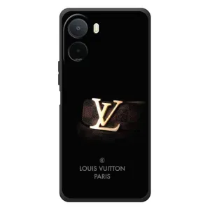 Чехлы Луи Витон для Xiaomi POCO M7 (AlphaPrint - LOUIS VUITTON) (ремешок LV)