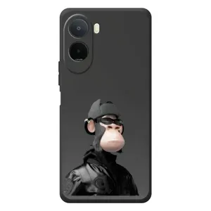 Чехлы с Обезьянами NFT для Xiaomi POCO M7 (AlphaPrint) (стильная обезьяна NFT)
