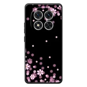 Чехол для KSiaomi Pcco M8 Pro - с принтом (Дизайнерские) (AlphaPrint) (Цветочки маленькие)