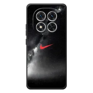 Чехол для Xiaomi Poco M8 Pro - с принтом Найк (AlphaPrint) (Найк красный)