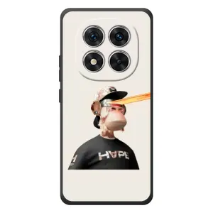 Чехлы с Обезьянами NFT для Xiaomi Poco M8 Pro (AlphaPrint) (обезьяна NFT в очках)
