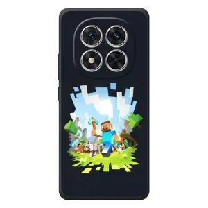 Чохол Майнкрафт на Xiaomi Poco M8 Pro (AlphaPrint) Minecraft (персонажі Minecraft)