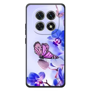 Чехлы с Цветами для Xiaomi Poco M8 (VPrint) (Бабочка на цветочке)