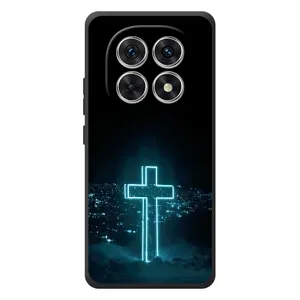 Християнські Чохли для Xiaomi Poco M8 (AlphaPrint) (Хрест і місто)