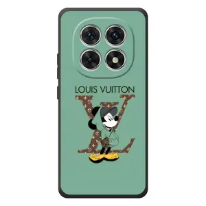 Чехлы Луи Витон для Xiaomi Poco M8 (AlphaPrint - LOUIS VUITTON) (Микки Маус LV)