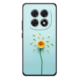 Чехлы с Цветами для Xiaomi Poco M8 (VPrint) (Желтый цветок)