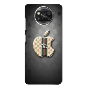 Чехлы ГУЧЧИ для Поко X3 Про (AlphaPrint) (Apple gucci)