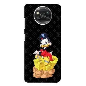 Чехлы для Xiaomi POCO X3 Pro - Скрудж МакДак Louis Vuitton (PREMIUMPrint) (Богатство Макдака)