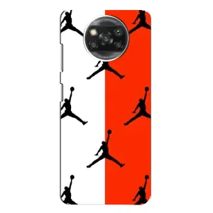 Чехлы для Xiaomi POCO X3 Pro - с картинкой JORDAN (AlphaPrint) (Лого Джордан)