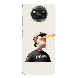 Чехлы с Обезьянами NFT для Xiaomi POCO X3 Pro (AlphaPrint) (обезьяна NFT в очках)