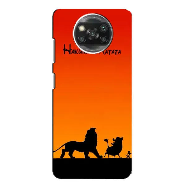 Чехол с принтом «Акуна Матата закат» для Xiaomi POCO X3