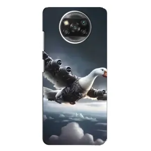 Чохол з мемом Тралалело тралала на Xiaomi POCO X3 (Бомбардіні гусіні)