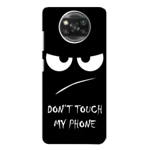 Чехол с принтом «Dont Touch» для Xiaomi POCO X3